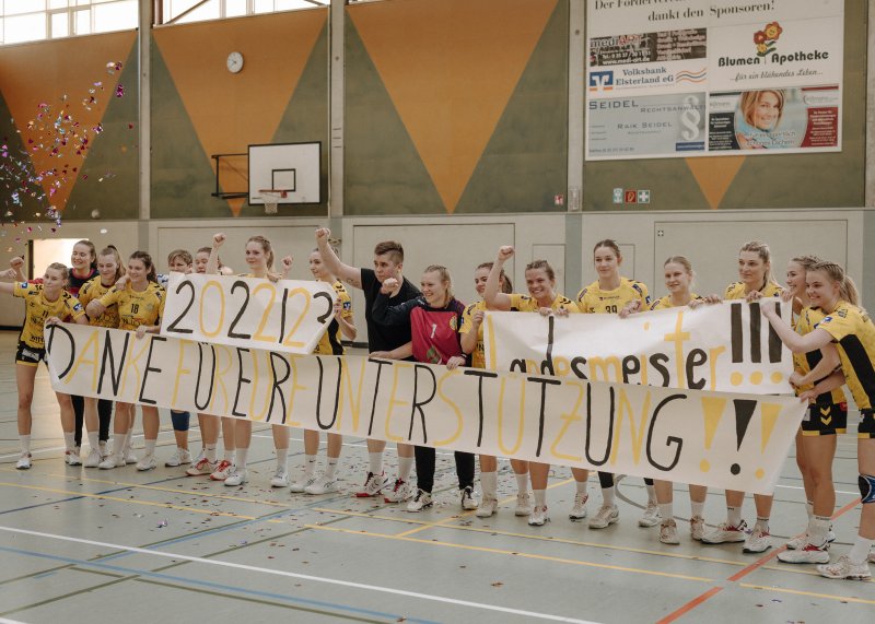 Die Jessener Handballerinnen des Jessener SV 53 